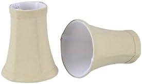 Aspen Creative 30012-2A Bell Clip On Lamp Shade Set of 2
