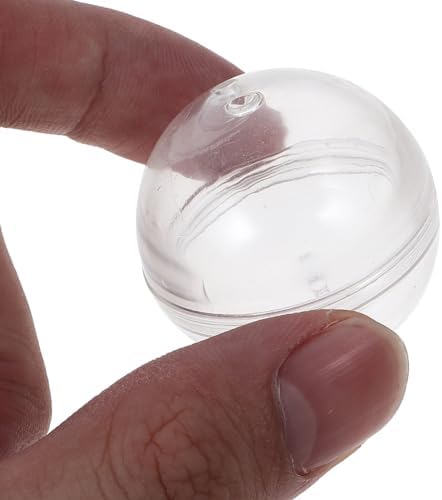 HOMSFOU 10pcs Clear Plastic Party Favor Container