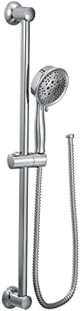 Moen 3667EP Handheld Showerhead with Slide Bar and Long Hose