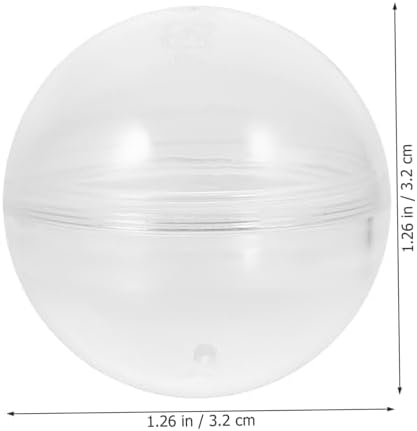 10pcs Clear Multi-Use Packing Ball Capsules Party Favors Balls