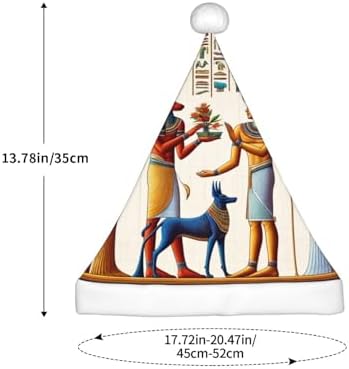 Augenstern Christmas Hat Egyptian Retro Hieroglyph Santa Hat