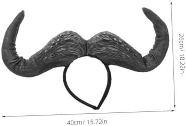 Ox Horn Headband Halloween Costume Unique Party Accessory