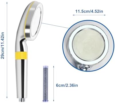 LUMINS Shower Filter with 3 Replacement Filters