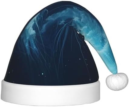Augenstern Glowing Jellyfish Christmas Hat Unisex Santa Hat