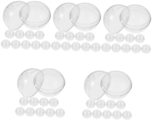 50pcs Easter Eggs Fillable Balls Candy Vending Machine Party Favors