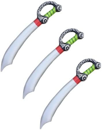 FAVOMOTO Pirate Theme Inflatable Knife Halloween Prop