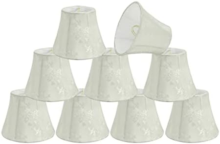 Aspen Creative Bell Clip-On Lamp Shade Set of 9
