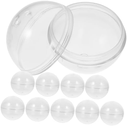 10pcs Clear Multi-Use Packing Ball Capsules Party Favors Balls