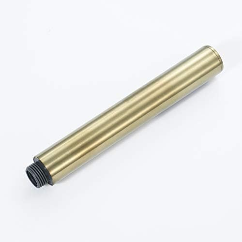 Brass Handheld Shower Head with Silicone Nozzle and Rotatable Hose