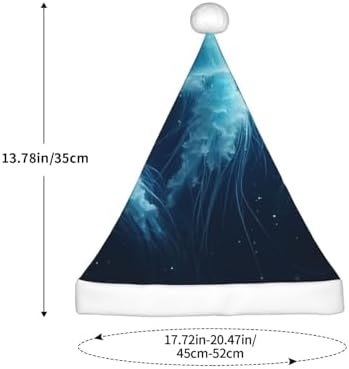 Augenstern Glowing Jellyfish Christmas Hat Unisex Santa Hat