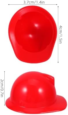 Gadpiparty 40pcs Miniature Safety Hats for Party Decorations