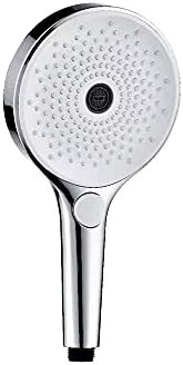 UWEREBFM High Pressure ABS Handheld Showerhead with Holder Black