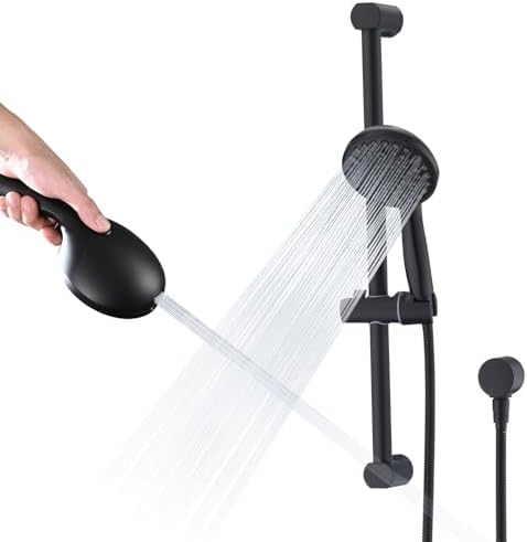 Localand Hand Shower with Slide Bar and 10 Settings