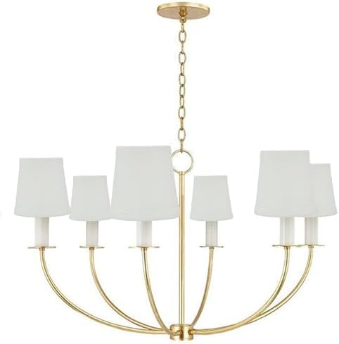 Aspen Creative 32718-9A Empire White Lamp Shade Set of 9