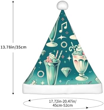 Augenstern Christmas Hat Retro Milkshakes Santa Hat Unisex