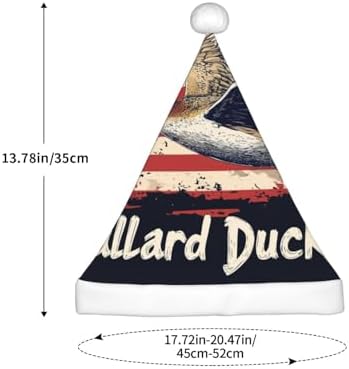 Augenstern Christmas Hat Mallard Duck American Flag Santa Hat