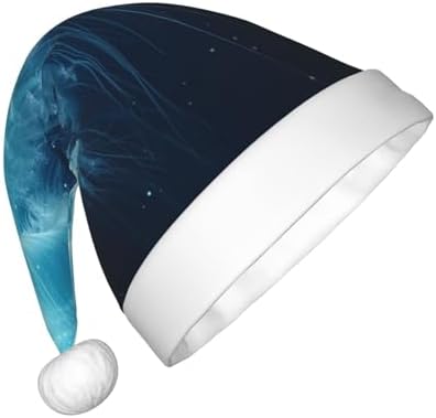 Augenstern Glowing Jellyfish Christmas Hat Unisex Santa Hat