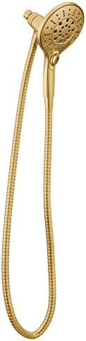 Moen Engage Magnetix Brushed Gold Handheld Showerhead