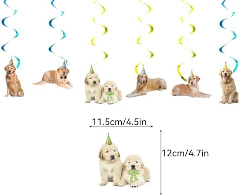 Golden Retriever Birthday Decorations Set
