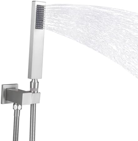 INAGE Brass Handheld Shower Head Set with 59 Hose and Swivel Bracket