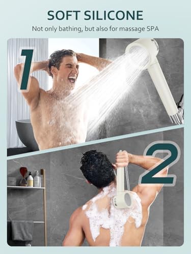 Filtered Shower Head with Handheld and Hose