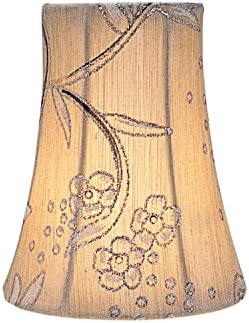 Aspen Creative 30250-2A Bell Clip-On Lamp Shade Set of 2