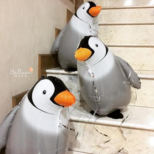 Cute Penguin Shaped Balloons for Kids Birthday Party