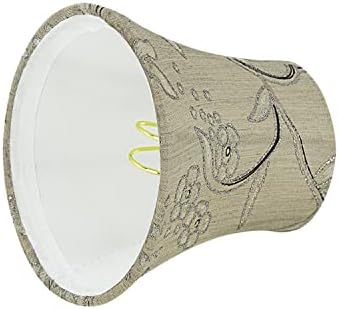 Aspen Creative 30250-2A Bell Clip-On Lamp Shade Set of 2
