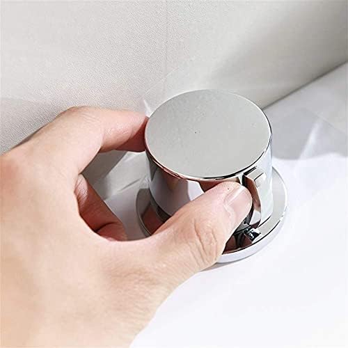 LASEVE Handheld Shower Head 5 Hole Durable Silver
