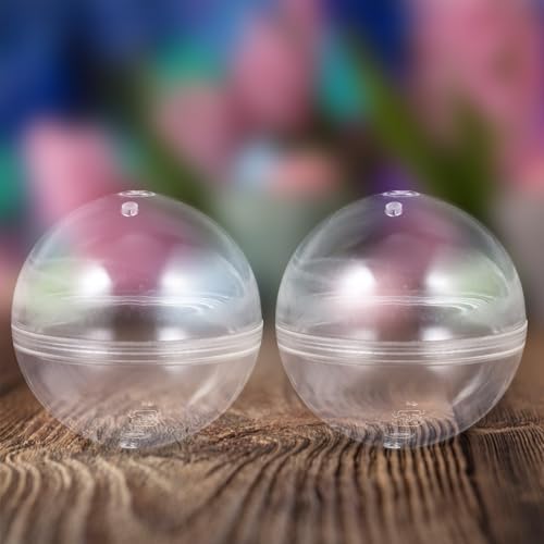 HOMSFOU 10pcs Clear Plastic Party Favor Container