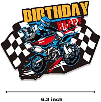 Heidaman Dirt Bike Party Decor Set for Boys