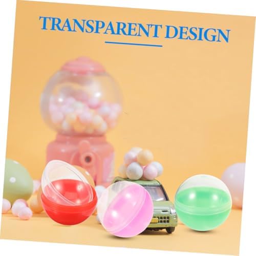 Luxshiny 100pcs Fillable Transparent Balls for Party Favors