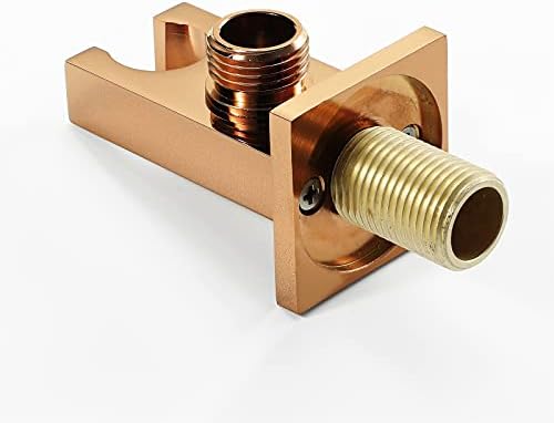 Handheld Shower Head with 360 Rotatable Hose and Rose Gold Bracket