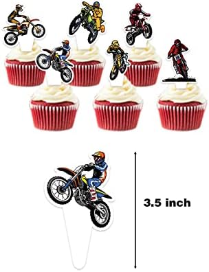 Heidaman Dirt Bike Party Decor Set for Boys