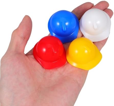 Gadpiparty 40pcs Miniature Safety Hats for Party Decorations