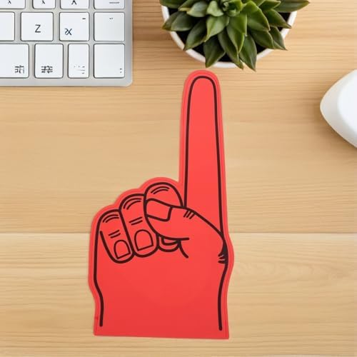 4pcs Giant Foam Finger for Cheerleading and Events