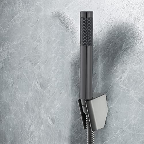 Handheld Shower Head Set with 15M Hose and Rotatable Holder