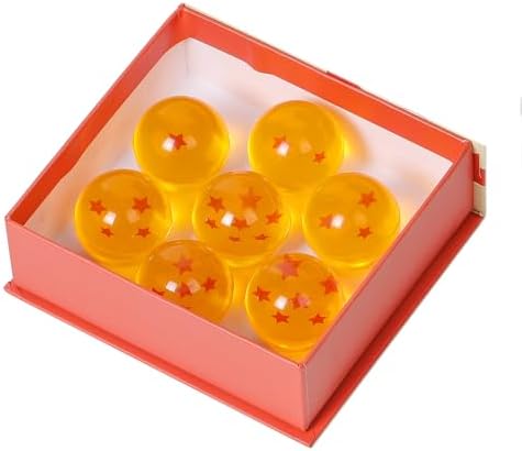 7PCS Anime Bouncing Balls with Red Stars