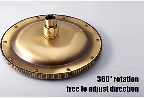 Copper Handheld Shower Head with 3 Function Water Faucet
