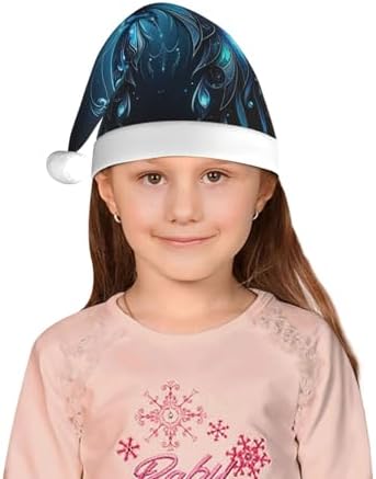 Augenstern Christmas Hat Blue Butterfly Wings Santa Hat For Kids