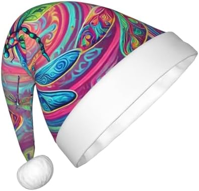Augenstern Neon Dragonflies Christmas Hat for Kids