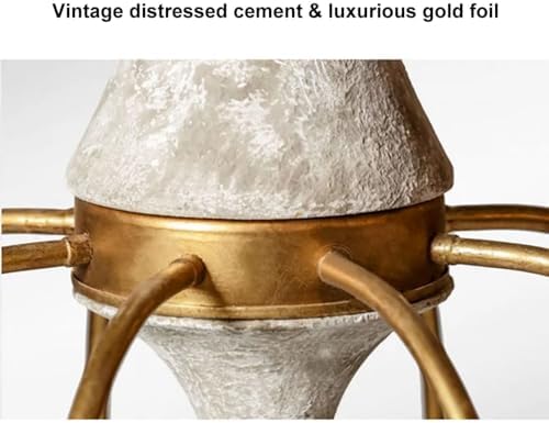 French Country Chandelier with 8 Gold Lights