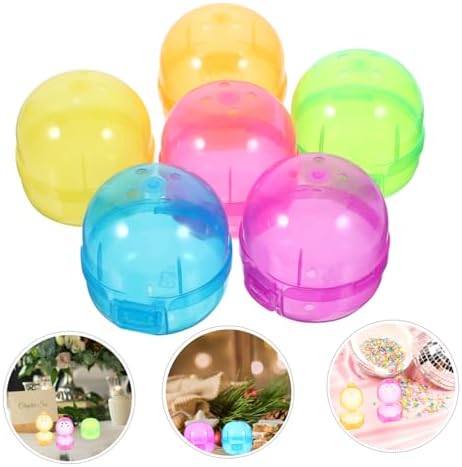 12pcs Vending Machine Fillable Plastic Round Balls for Party Favors