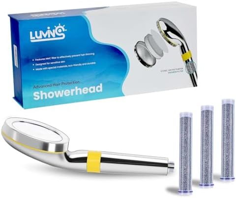 LUMINS Shower Filter with 3 Replacement Filters