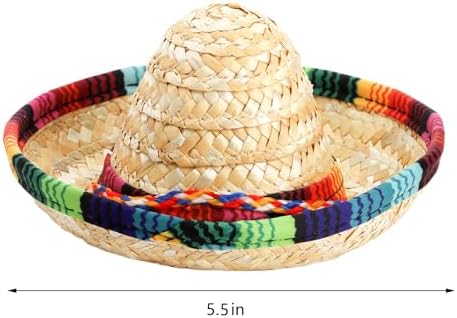 Frcctre 12 Pack Mini Mexican Hat Party Decor