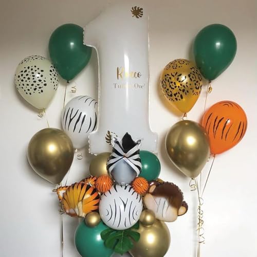 KEPMOV 12 Inch Safari Balloons Party Decor Set