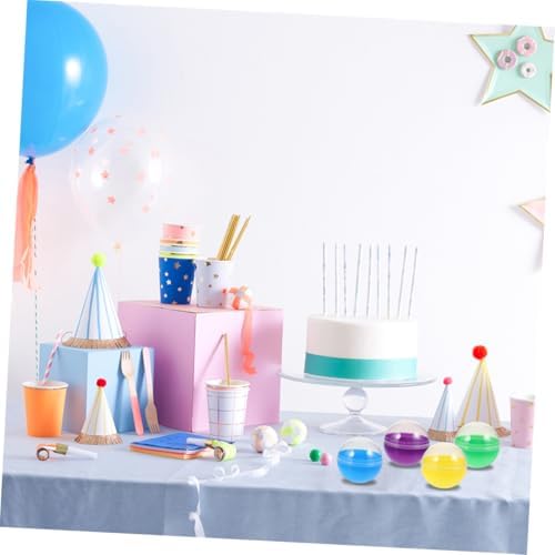 Luxshiny 100pcs Fillable Transparent Balls for Party Favors