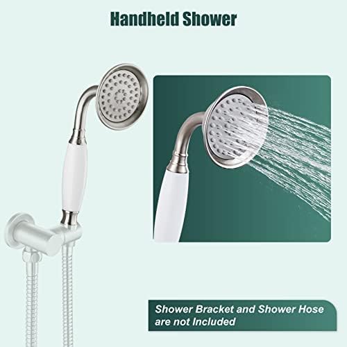 Heyalan Handheld Shower Head Brass High Flow Luxury