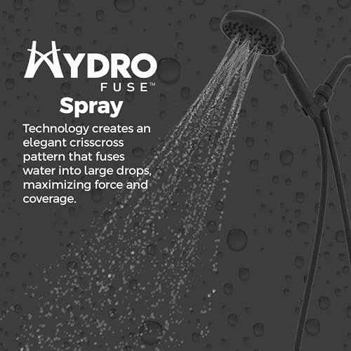 Pfister HydroFuse Handheld Shower Head with 6 Functions and 175 GPM Flow Rate