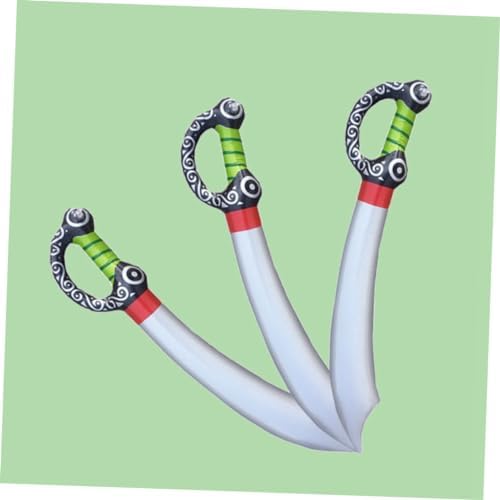 FAVOMOTO Pirate Theme Inflatable Knife Halloween Prop